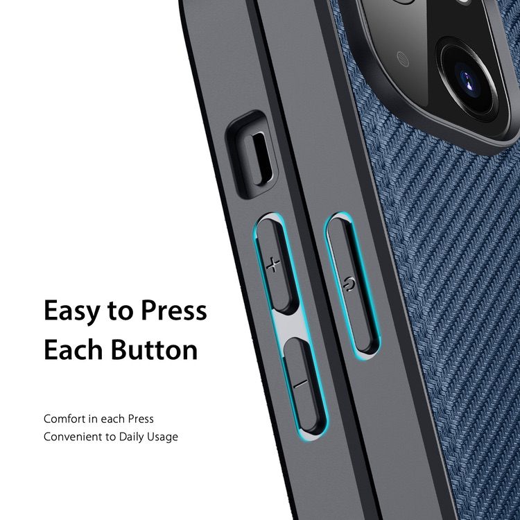 iPhone 14 Case DUX DUCIS Fino Series - Blue