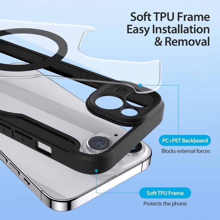 iPhone 14 Case DUX DUCIS Skin X Pro Series - Black