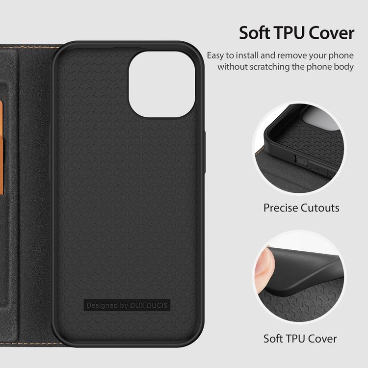 iPhone 14 Case DUX DUCIS Skin X2 Protective Secure - Black