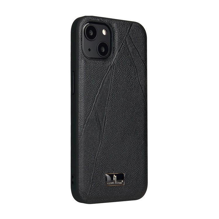 iPhone 14 Case Fierre Shann Shockproof Protective - Black