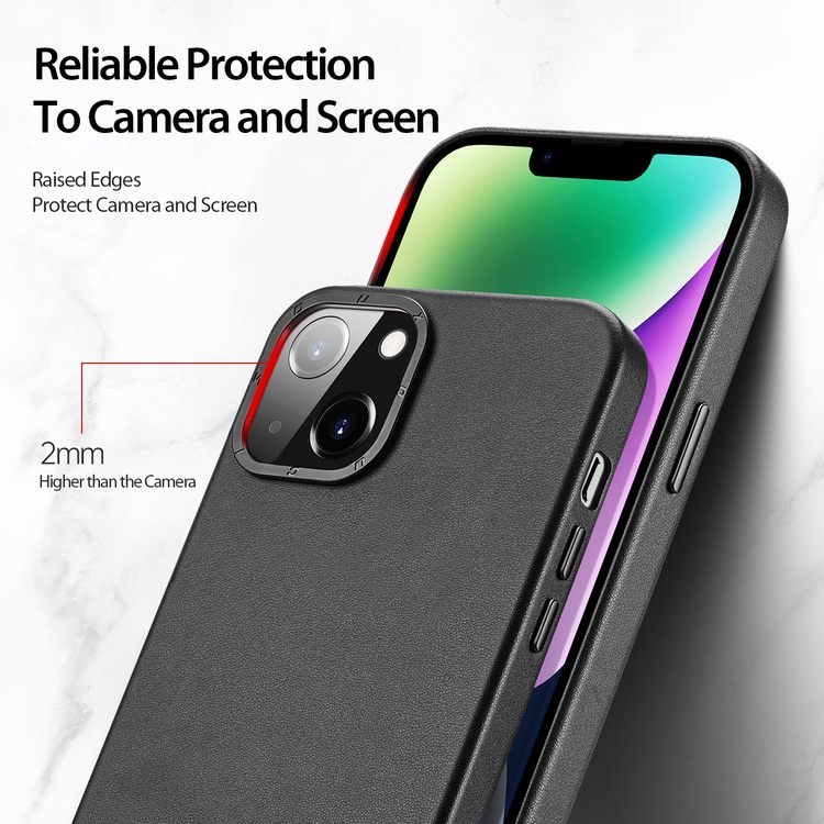 iPhone 14 Plus Case DUX DUCIS Grit Series MagSafe Protective - Black