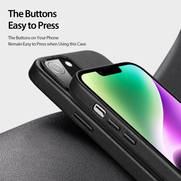 iPhone 14 Plus Case DUX DUCIS Grit Series MagSafe Protective - Black