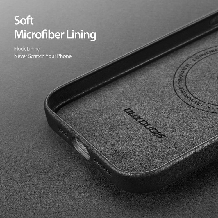 iPhone 14 Plus Case DUX DUCIS Grit Series MagSafe Protective - Black