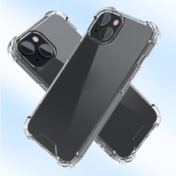 iPhone 14 Plus Case Four-corner Airbag Super Protect Shockproof - Clear