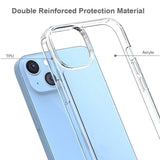 iPhone 14 Plus Case Shockproof Protective - Transparent
