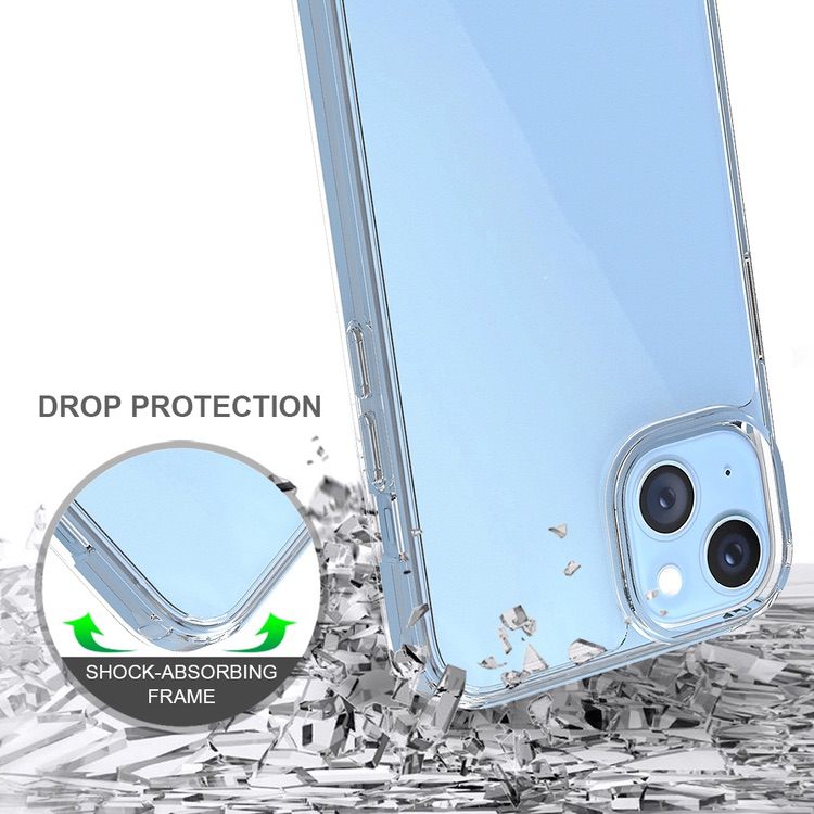 iPhone 14 Plus Case Shockproof Protective - Transparent