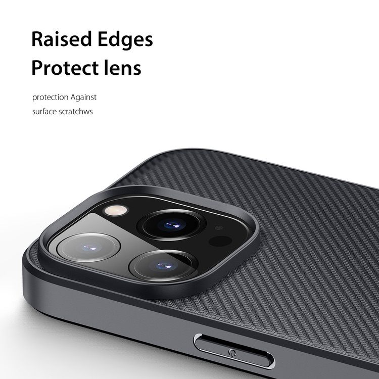 iPhone 14 Pro Case DUX DUCIS Fino Series - Black