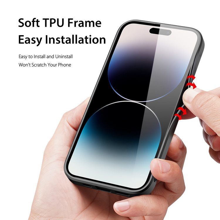 iPhone 14 Pro Case DUX DUCIS Fino Series - Blue