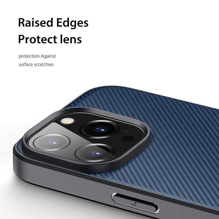 iPhone 14 Pro Case DUX DUCIS Fino Series - Blue