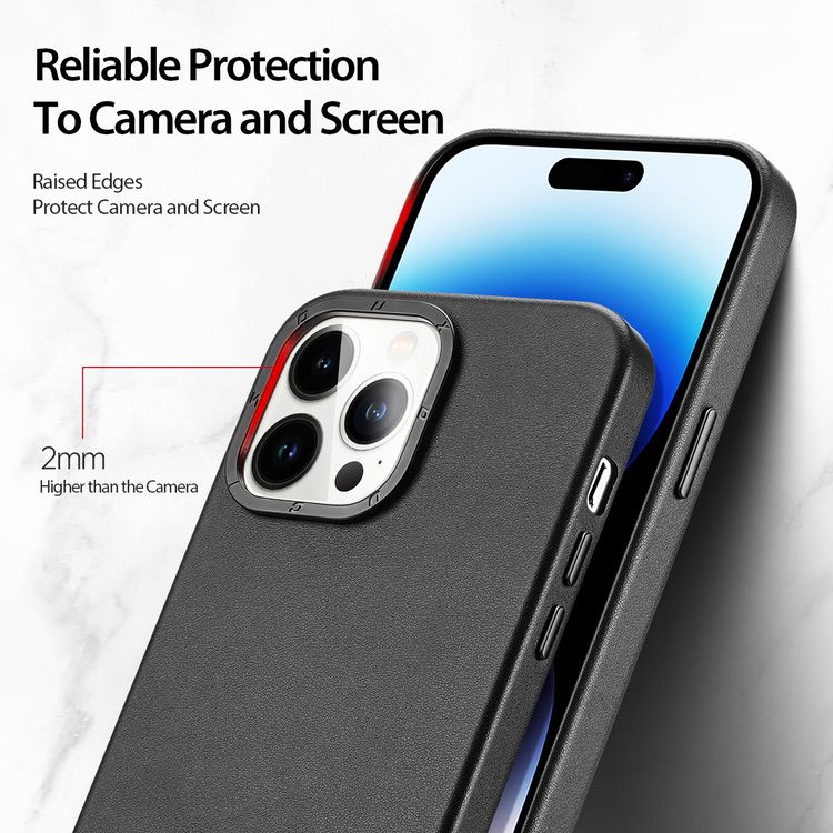 iPhone 14 Pro Case DUX DUCIS Grit Series MagSafe Protective - Black