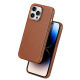 iPhone 14 Pro Case DUX DUCIS Naples Series MagSafe Protective - Brown