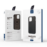 iPhone 14 Pro Case DUX DUCIS Naples Series MagSafe Protective - Coffee