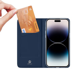 iPhone 14 Pro Case DUX DUCIS Skin Pro Series - Blue