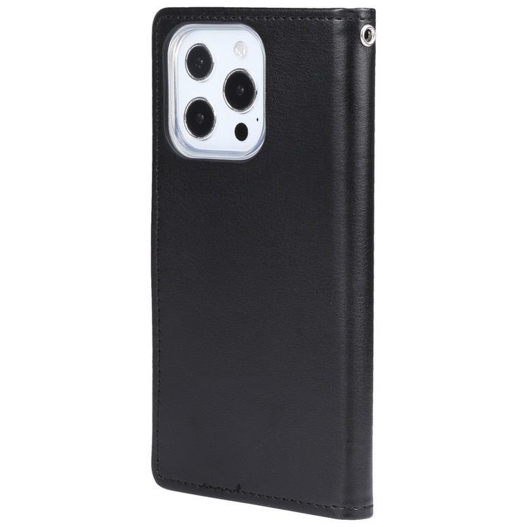 iPhone 14 Pro Case MERCURY GOOSPERY Rich Diary - Black
