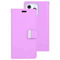 iPhone 14 Pro Case MERCURY GOOSPERY Rich Diary - Purple