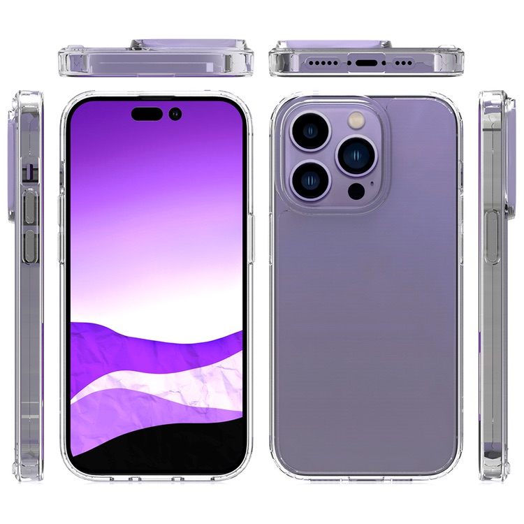 iPhone 14 Pro Case Shockproof Protective - Transparent