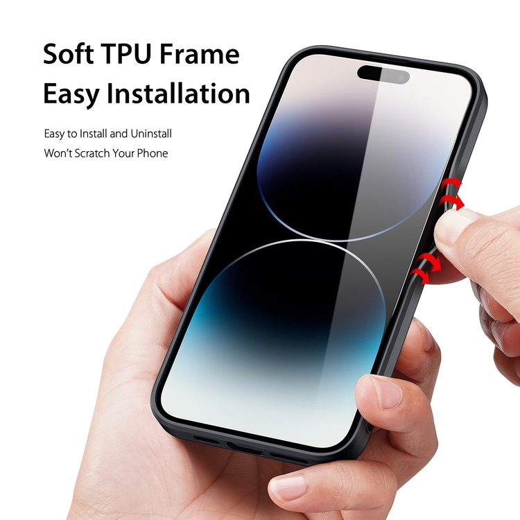 iPhone 14 Pro Max Case DUX DUCIS Fino Series - Blue