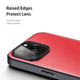 iPhone 14 Pro Max Case DUX DUCIS Fino Series - Red