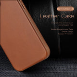 iPhone 14 Pro Max Case DUX DUCIS Naples Series MagSafe Protective - Brown