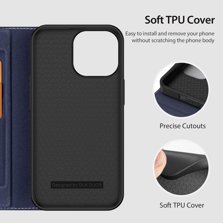 iPhone 14 Pro Max Case DUX DUCIS Skin X2 - Black
