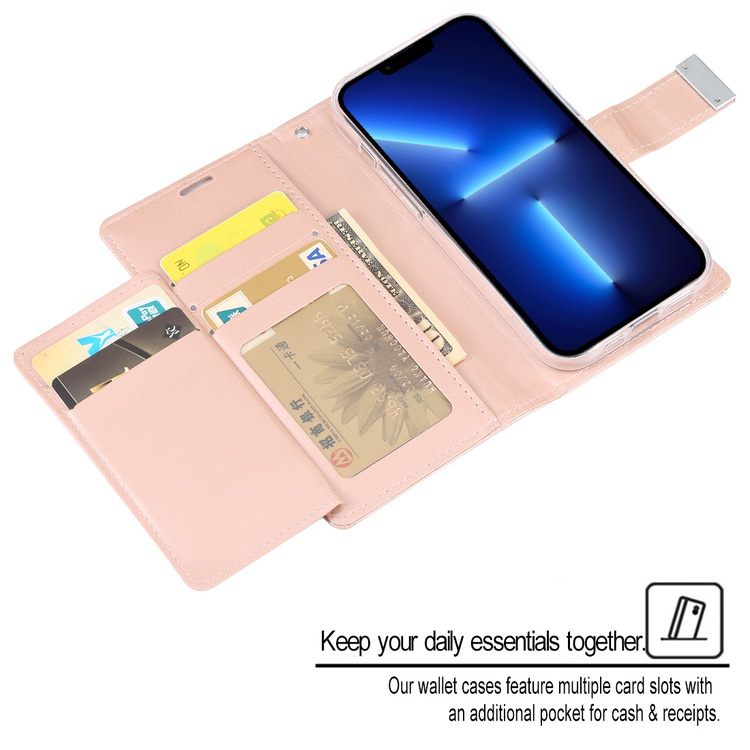 iPhone 14 Pro Max Case MERCURY GOOSPERY Rich Diary - Purple