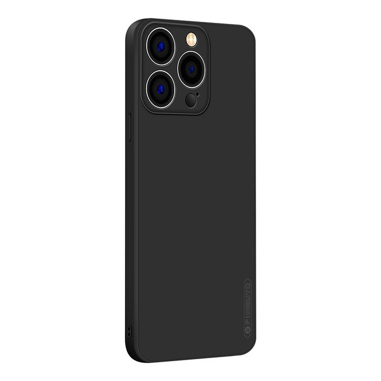 iPhone 14 Pro Max Case PINWUYO Liquid Silicone - Black