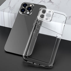 iPhone 14 Pro Max Case with Dual Card Slots - Clear