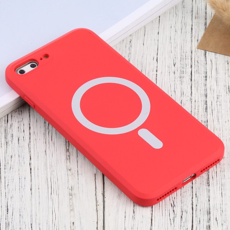 iPhone 8 Plus / iPhone 7 Plus Case MagSafe Magnetic - Red