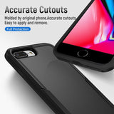 iPhone 8 Plus / iPhone 7 Plus Case Pioneer Armor Heavy Duty - Black