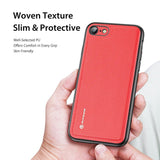 iPhone SE 2022 / SE 2020 / 8 / 7 Case DUX DUCIS Fino Series - Red