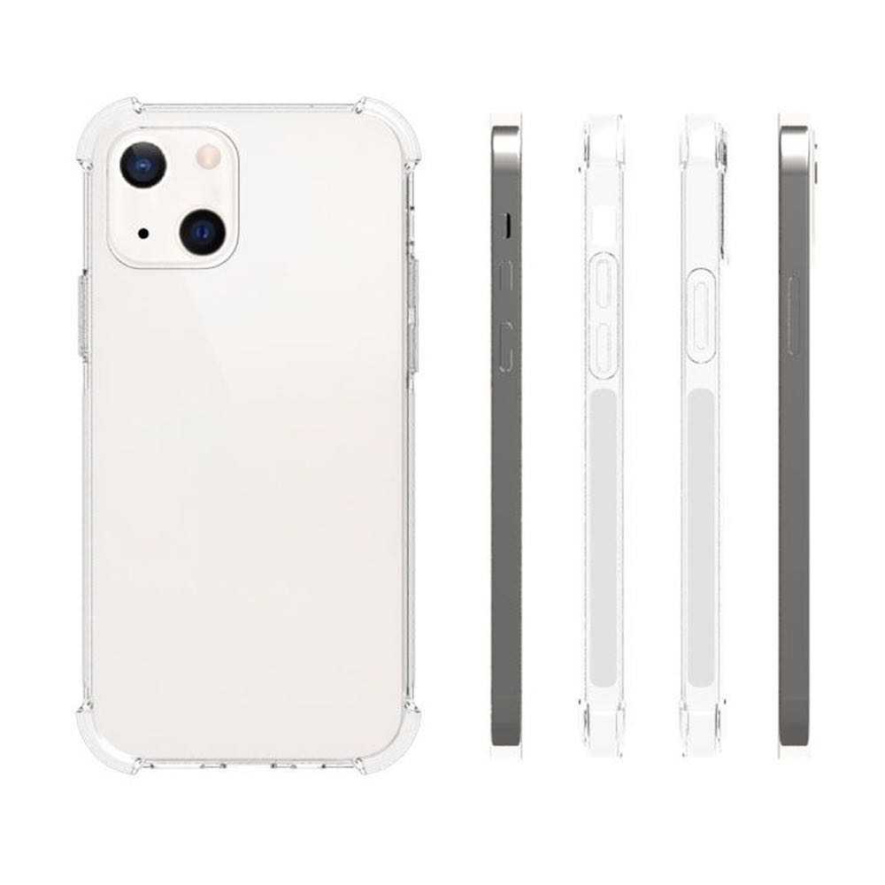 iPhone 13 Case Made With Shockproof TPU - Clear Transparent