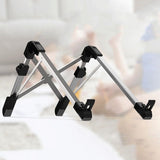 Laptop Height Extender Holder Stand Folding Portable Aluminum Alloy - Black