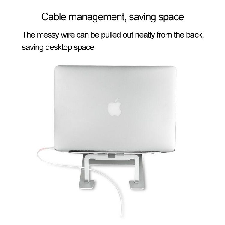 Laptop Stand Aluminum Alloy Height Extender Folding Portable Heat Dissipation