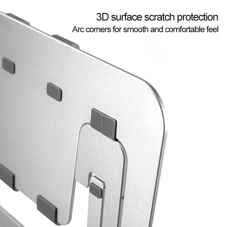 Laptop Stand Aluminum Alloy Height Extender Folding Portable Heat Dissipation