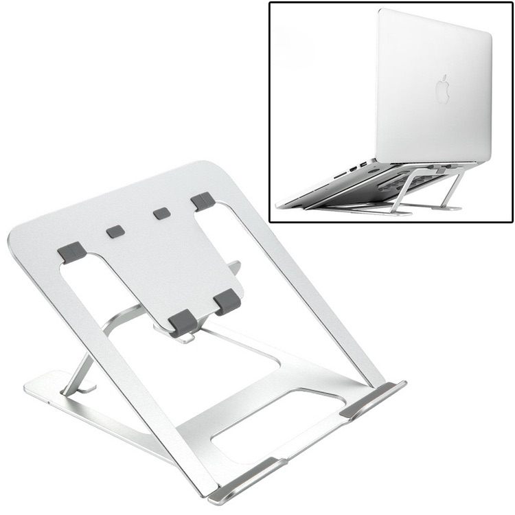 Laptop Stand Aluminum Alloy Height Extender Folding Portable Heat Dissipation