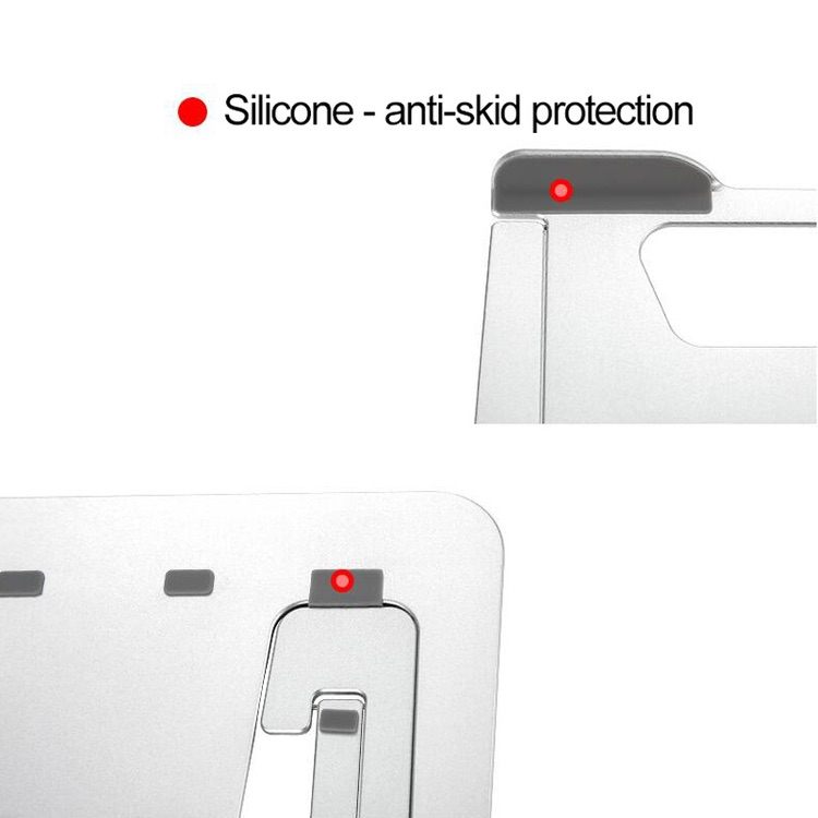 Laptop Stand Aluminum Alloy Height Extender Folding Portable Heat Dissipation