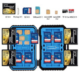 Memory Card Case Secure Box Store 27 Cards