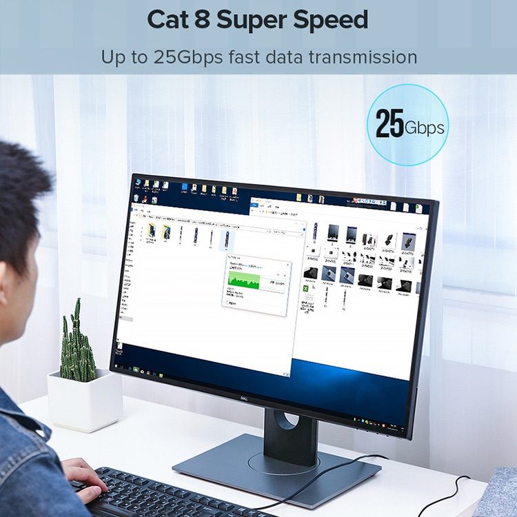 Network Cable CAT 8 Ethernet UGREEN - 1.5M