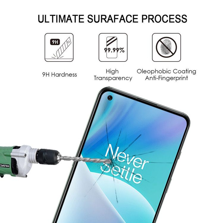 OnePlus Nord 2 5G Screen Protector Tempered Glass - Clear