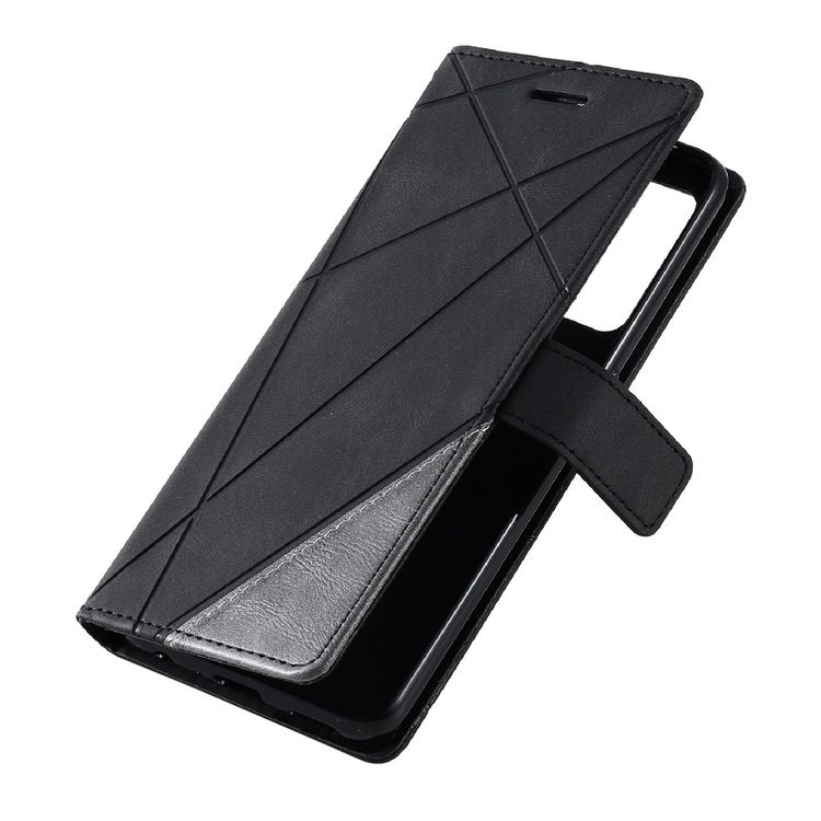 OPPO Find X5 Lite Case PU Leather Secure Flip Wallet - Black