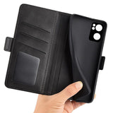 OPPO Find X5 Lite Case Secure Flip Wallet - Black