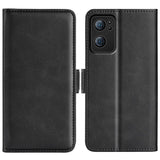 OPPO Find X5 Lite Case Made With PU Leather and TPU - Black