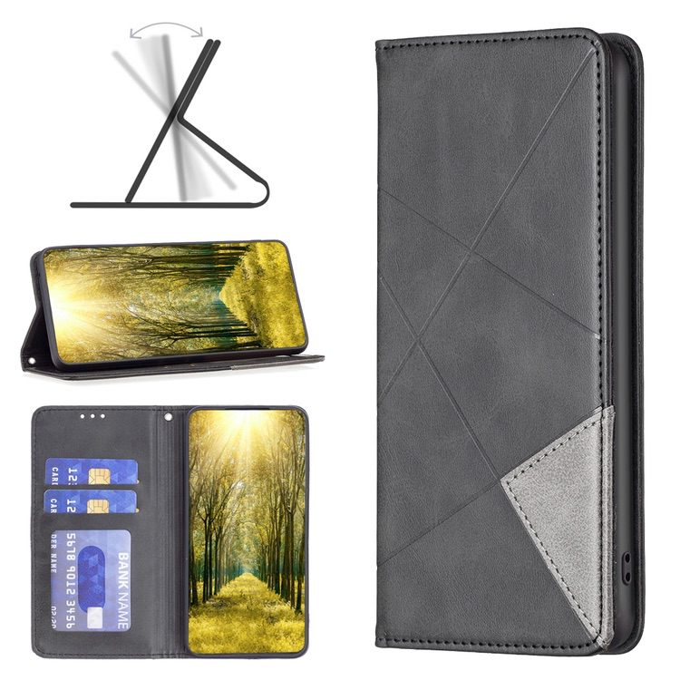 OPPO Find X5 Lite Case Protective Flip Wallet - Black