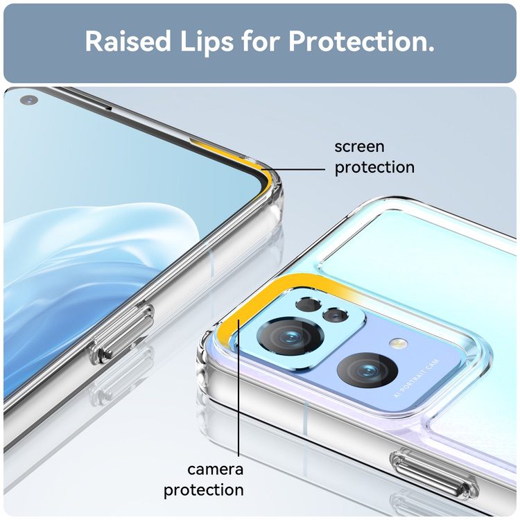 OPPO Find X5 Lite Case Shockproof Protective - Transparent