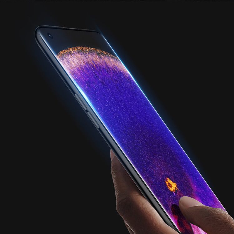 OPPO Find X5 Lite Screen Protector Full-Screen Glass - Clear