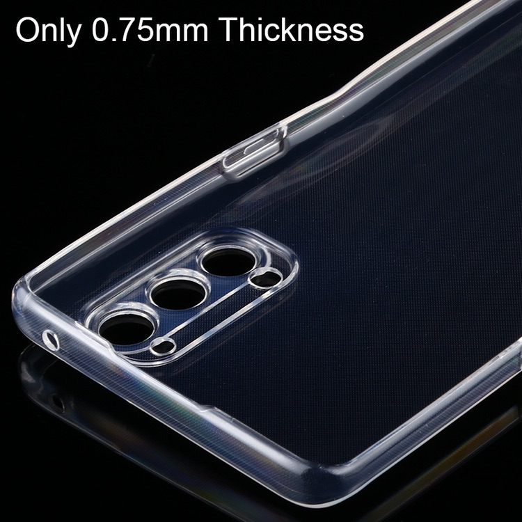 OPPO Reno 4 Pro Case Shockproof Protective - Transparent