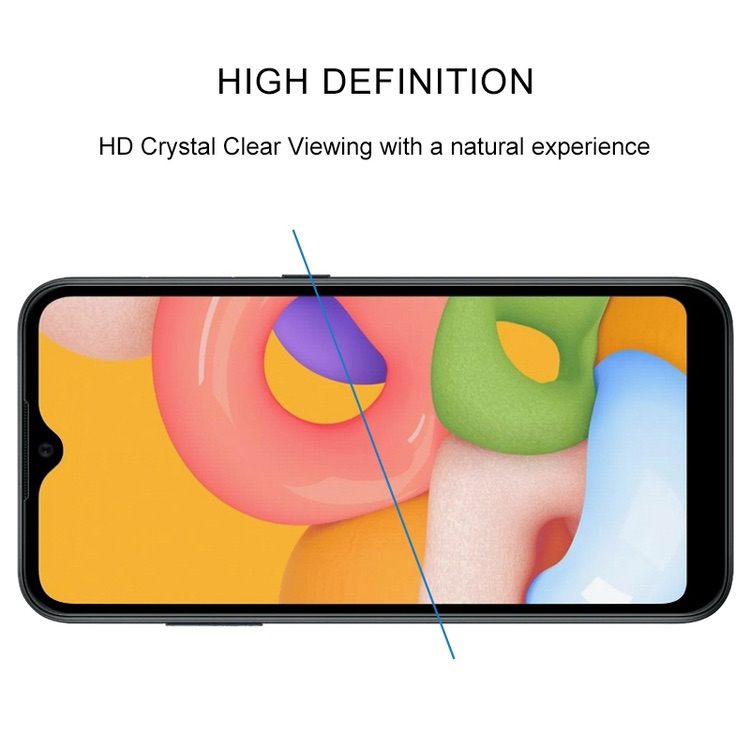 Samsung Galaxy A01 Screen Protector Tempered Glass