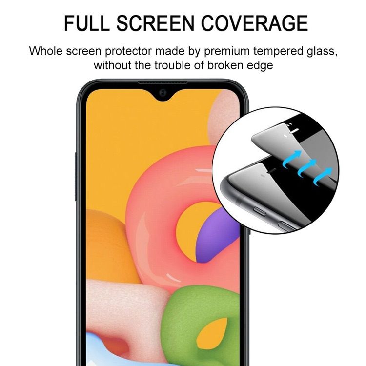 Samsung Galaxy A01 Screen Protector Tempered Glass