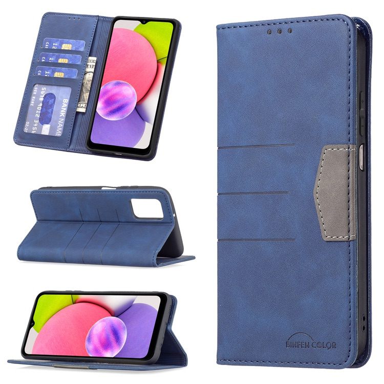 Samsung Galaxy A03s Case Magnetic Splicing Protective - Blue