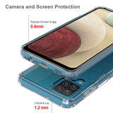 Samsung Galaxy A12 Case Shockproof Protective - Transparent